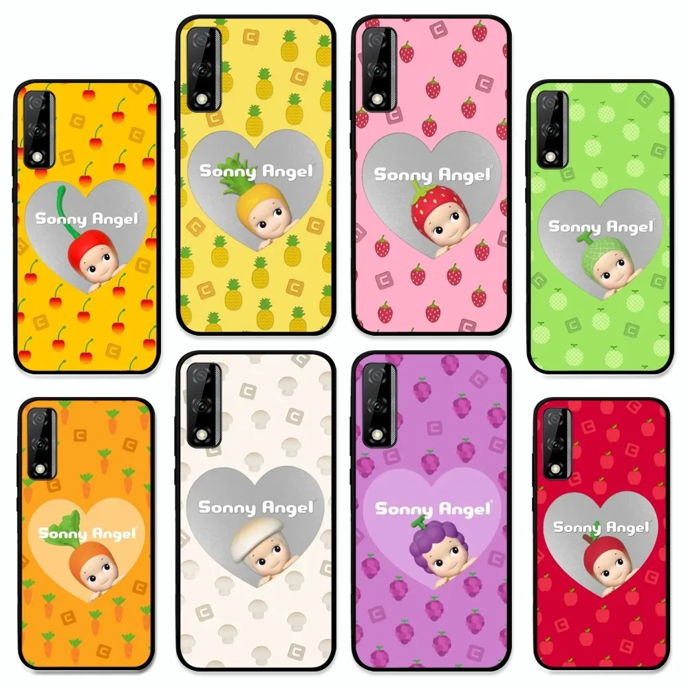 S-Sonnies Angels Summer Fruits Phone Case For Huawei Y9 6 7 5 Prime Enjoy 7s 7 8 Plus 7a 9e 9plus 8E Lite Psmart Shell