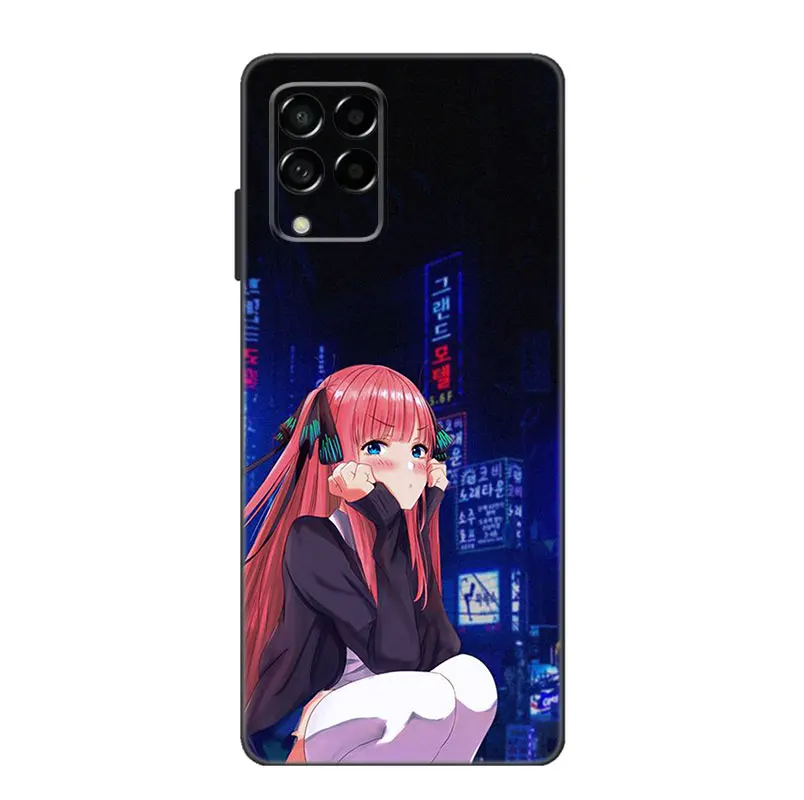 Hentai Harajuku Anime Girl Phone Case For Samsung Note 10 Lite 20 Ultra M04 M32 4G M14 M15 M23 M33 M34 M42 M52 M53 M54 M55 5G