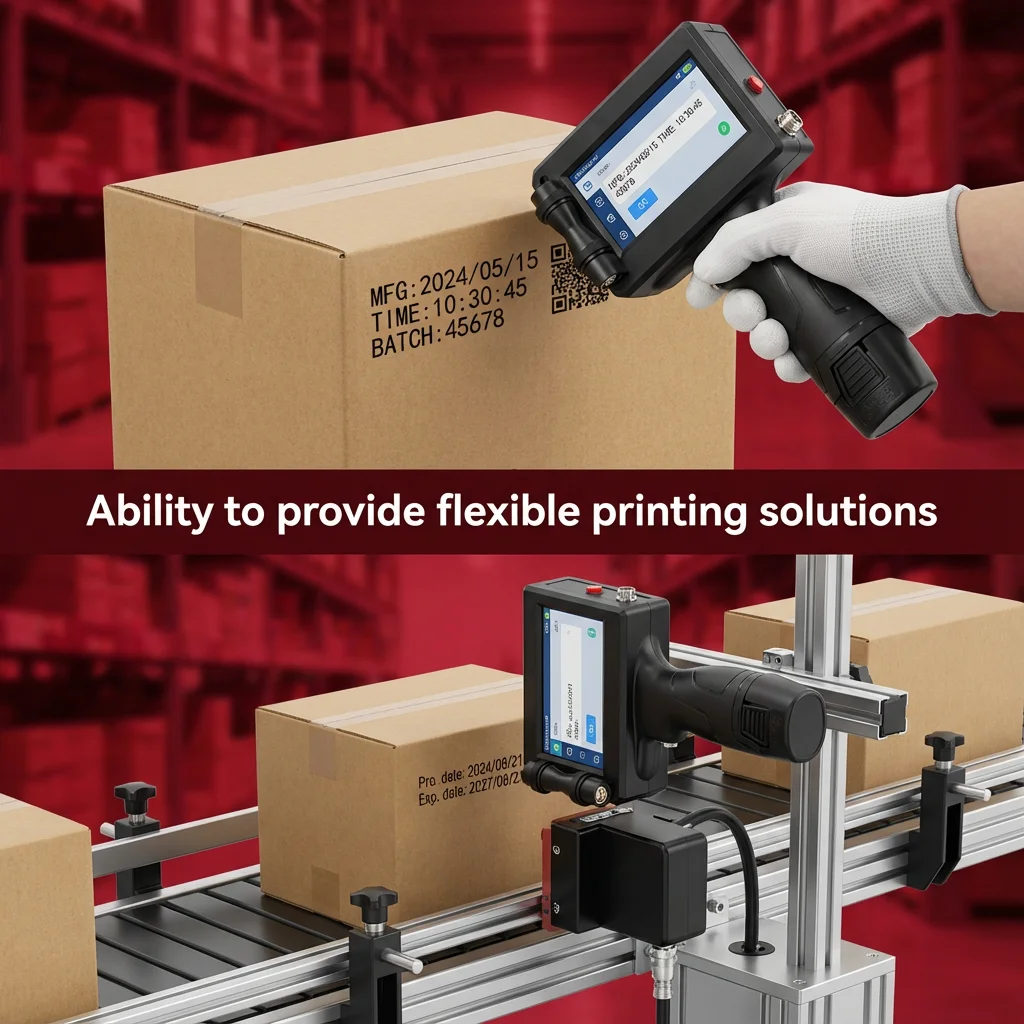 Imprimante jet d'encre portabl - Barcode Printer avis et prix