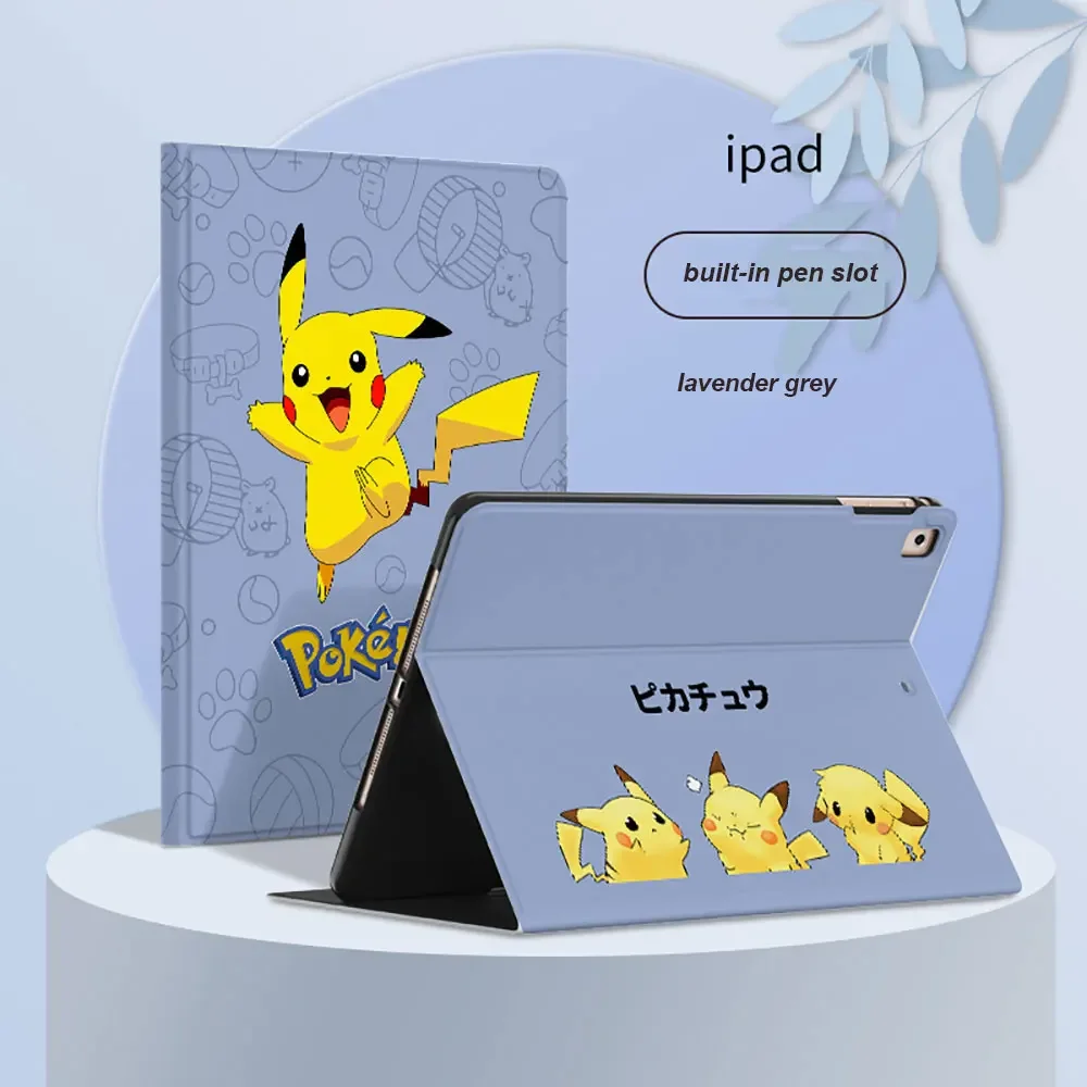 Pikachu für iPad Air3 10,5 Zoll 10,2 7,9 Zoll Smart Tablet Hülle Mini Zoll Tablet Halter iPad Pro 11 Zoll magnetische Aufladung