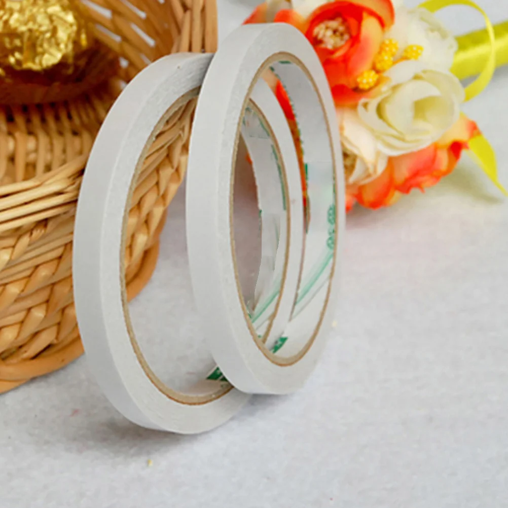 

20Pcs Double Sided Adhesive Tape Hot Melt Sticky Tapes for Wood Metal Ceramic Easy Peel Craft Stationery Students