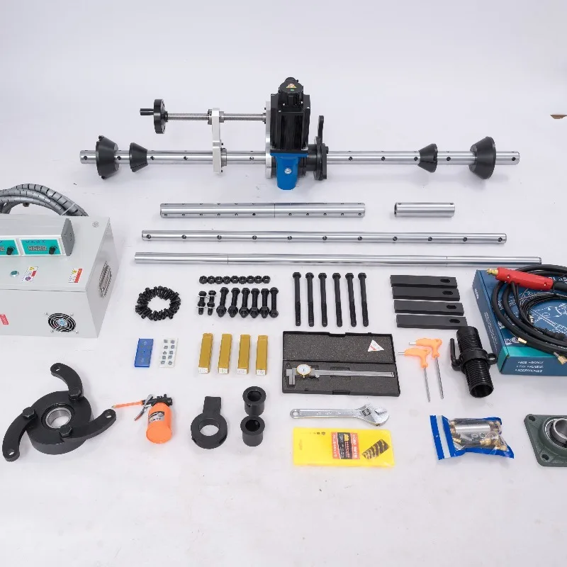 Boring and welding machine, automatic multi-function small intelligent numerical control repair welding machine