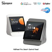 SONOFF NSPanel Pro WiFi Smart Control Panel Multiple Control Smart Home Wall Switch With Zigbee hub Work with Alexa Google Home