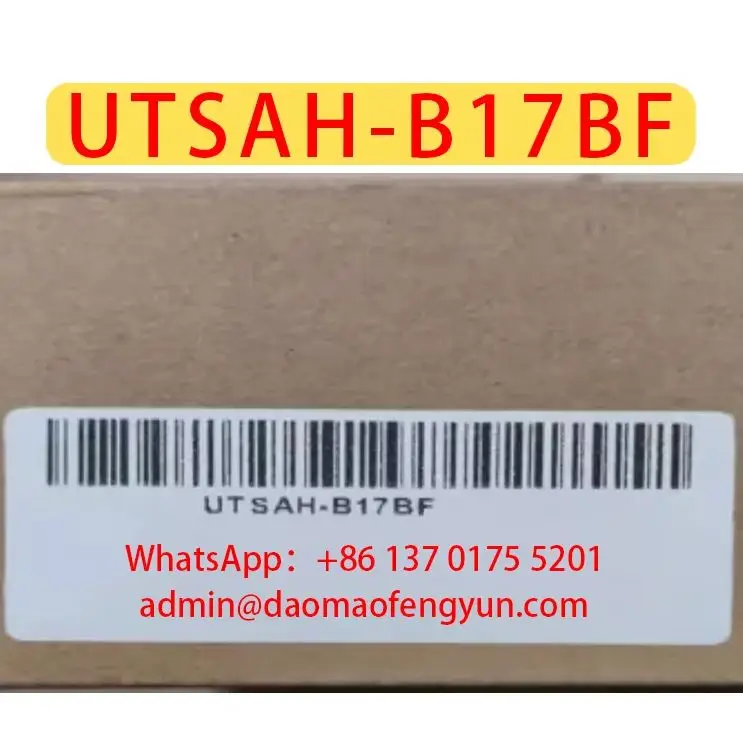 1-year warranty UTSAH-B17BF Brand New Encoder Free Servo Motor Data Entry Fast shipping，UTSAH B17BF