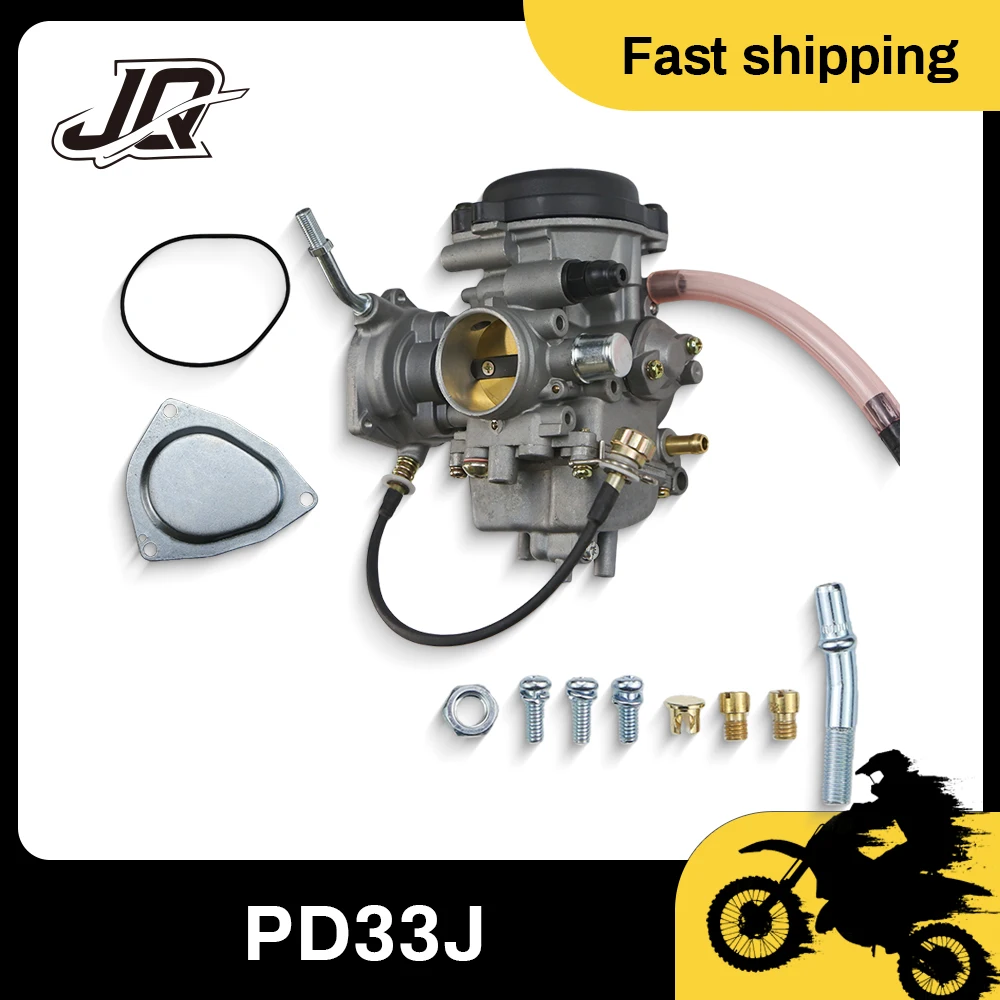 For Yamaha GRIZZLY YFM250 YFM350 YFM400 YFM450 PD33J Big Bear Wolverine Kodiak Grizzly Bruin YFM 4X4 Carb ATV Carburetor