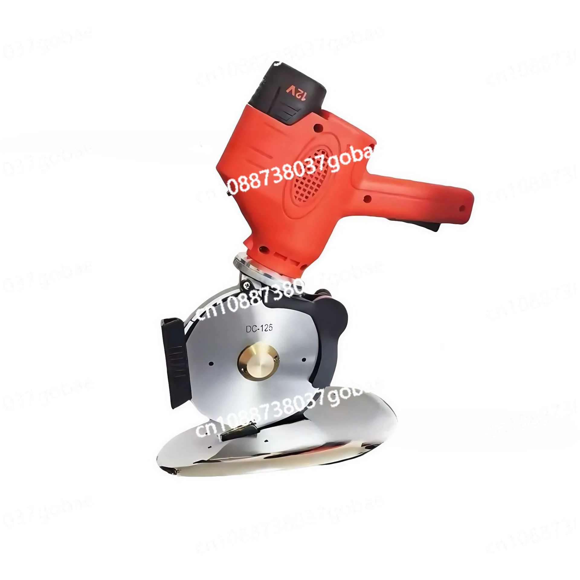

Перезаряжаемый станок для резки DC-125 Модель для резки ткани Кожаный картон Круглый нож Станок