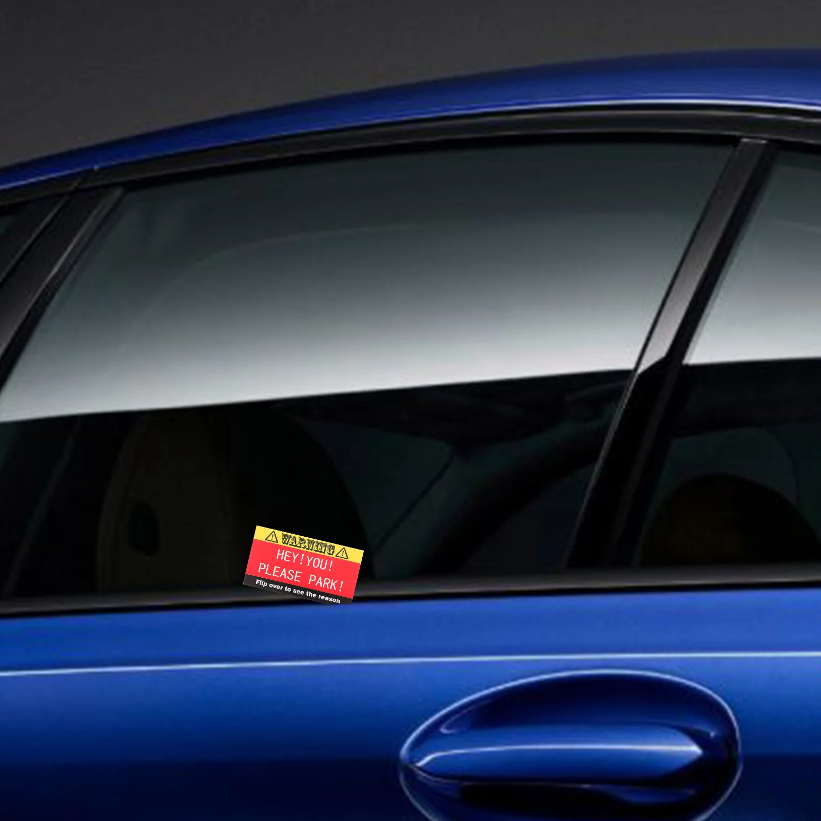 

100Pcs Funny Bad Parking Cards Novelty Parking Violation Sign Creative Design Convenient Card Format Anytime Anywhere