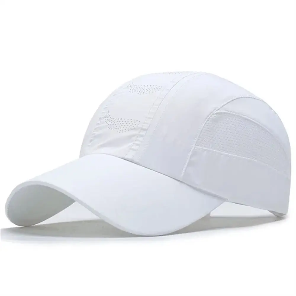 Dad Hat Quick Dry Baseball Cap Sun Protection Breathable Sports Cap Thin Mesh Adjustable Snapback Hat Men Women