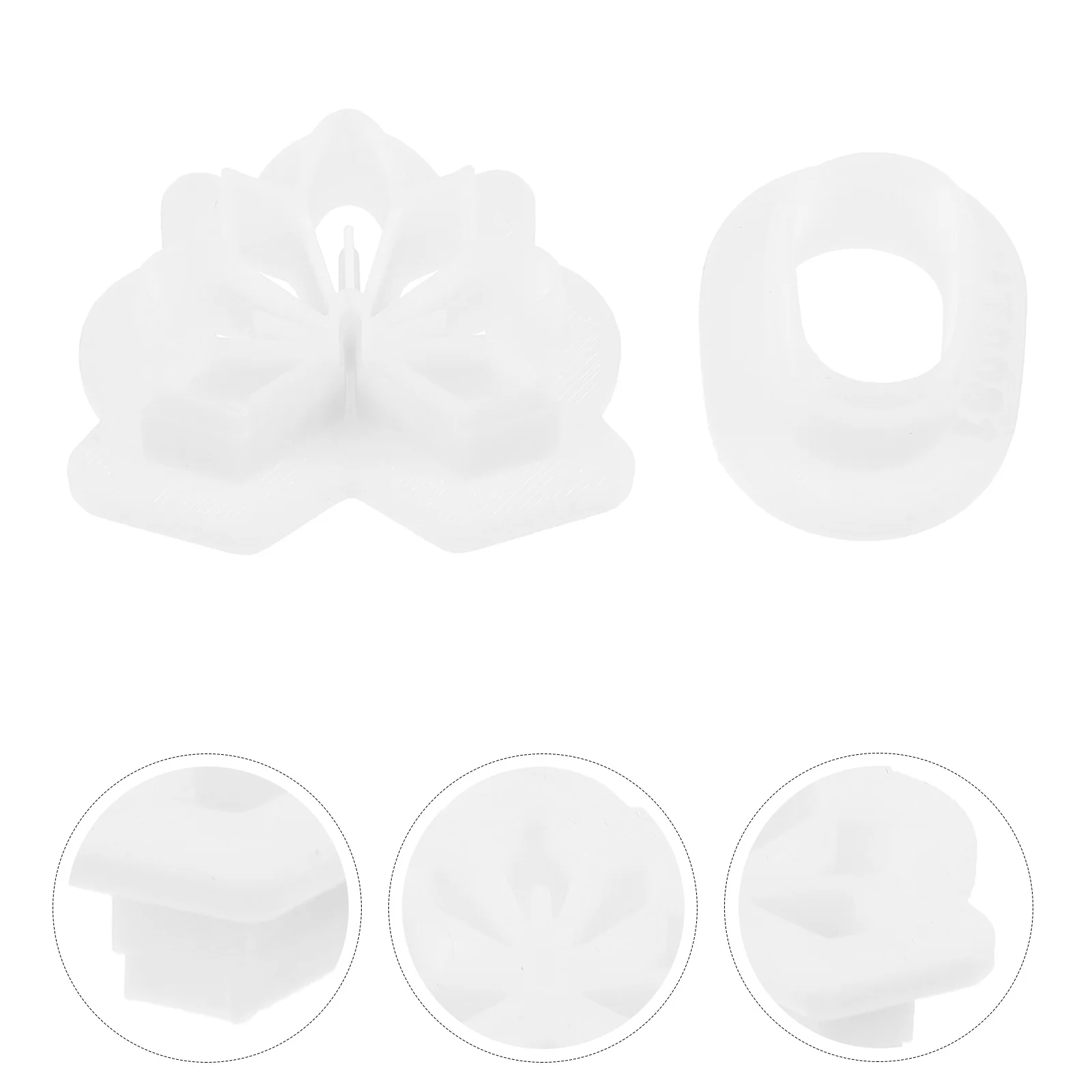 

2Pcs Vintage Earring Mold Unique Shaped Silicone Cutter for Polymer Clay Jewelry Making DIY Craft Supplies Polymer Clay Stamp