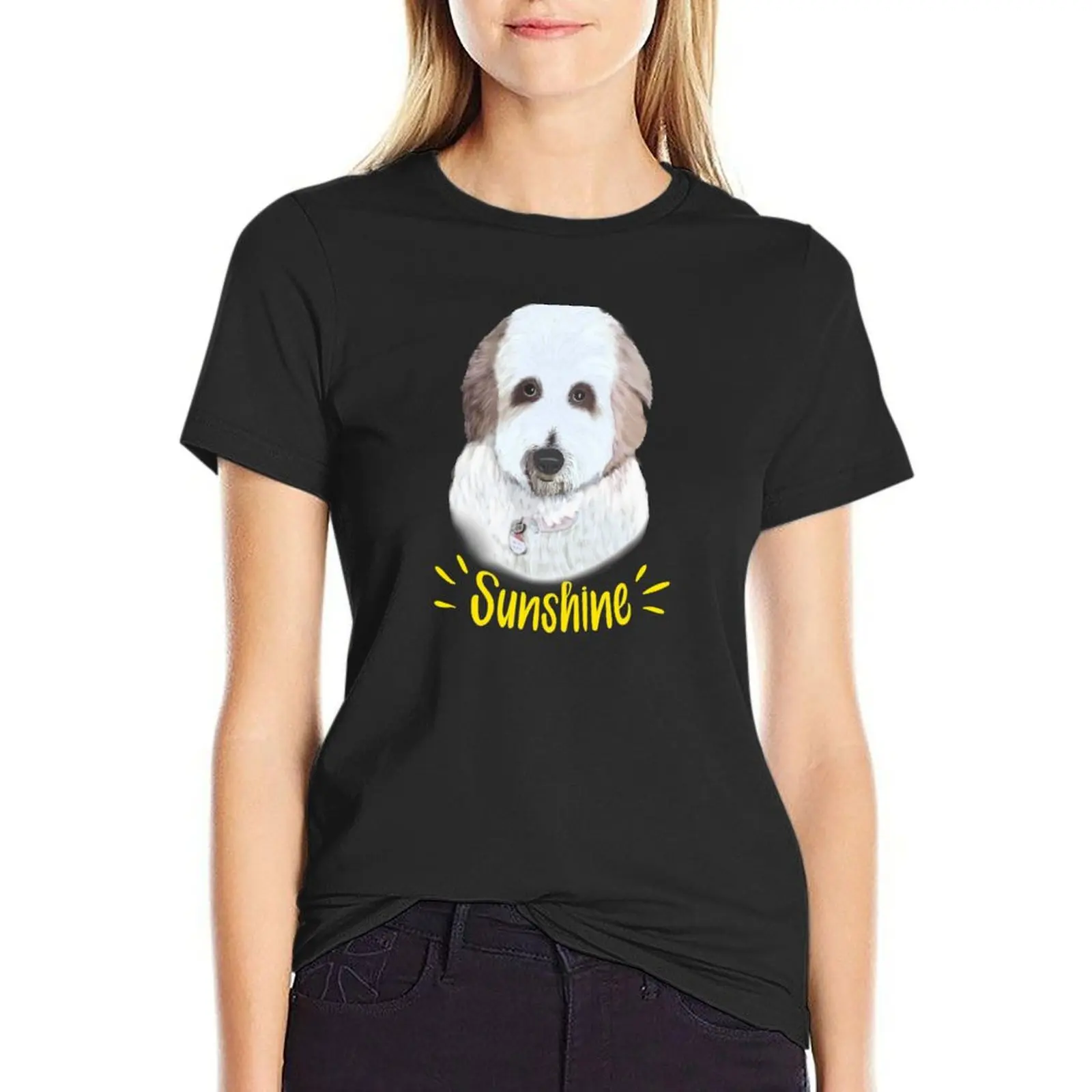 

Sunshine Pup T-Shirt heavyweights sports fans sweat t shirts for Women