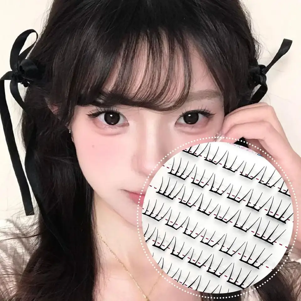 Pestañas postizas autoadhesivas estilo K-pop 2.0, sin pegamento, fáciles de poner en segundos, modernas para maquillaje diario o de fiesta 5