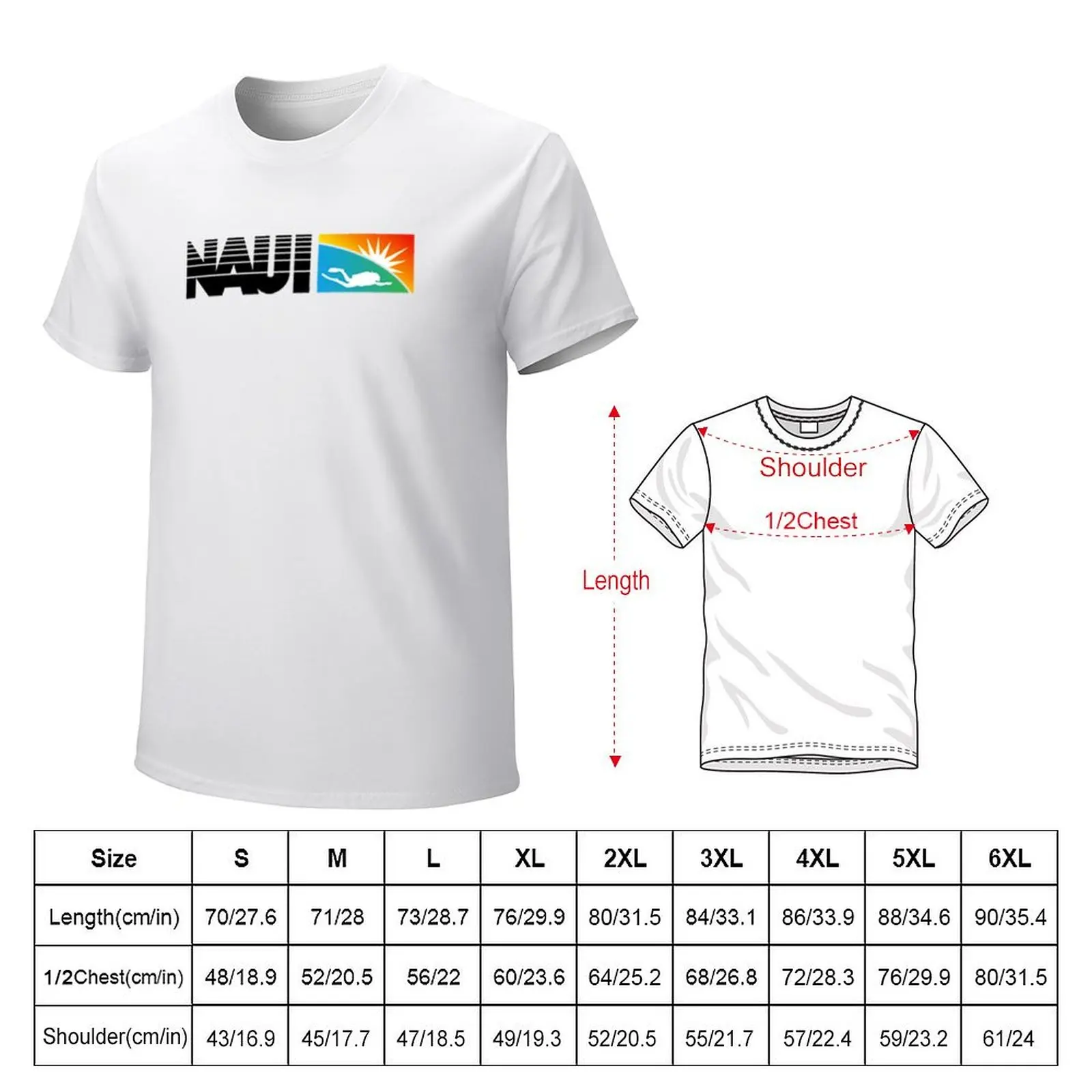 naui new logo T-Shirt boys whites graphics mens tall t shirts