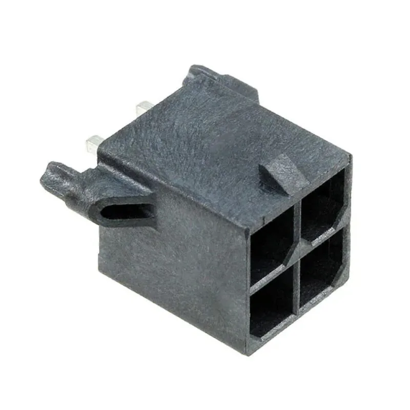 

(5-20pcs) 0768290004 MOLEX Mega-Fit Vertical Header Through Hole 5.70mm Pitch Dual Row 4 Circuits 1.52µm Tin Plating 768290004