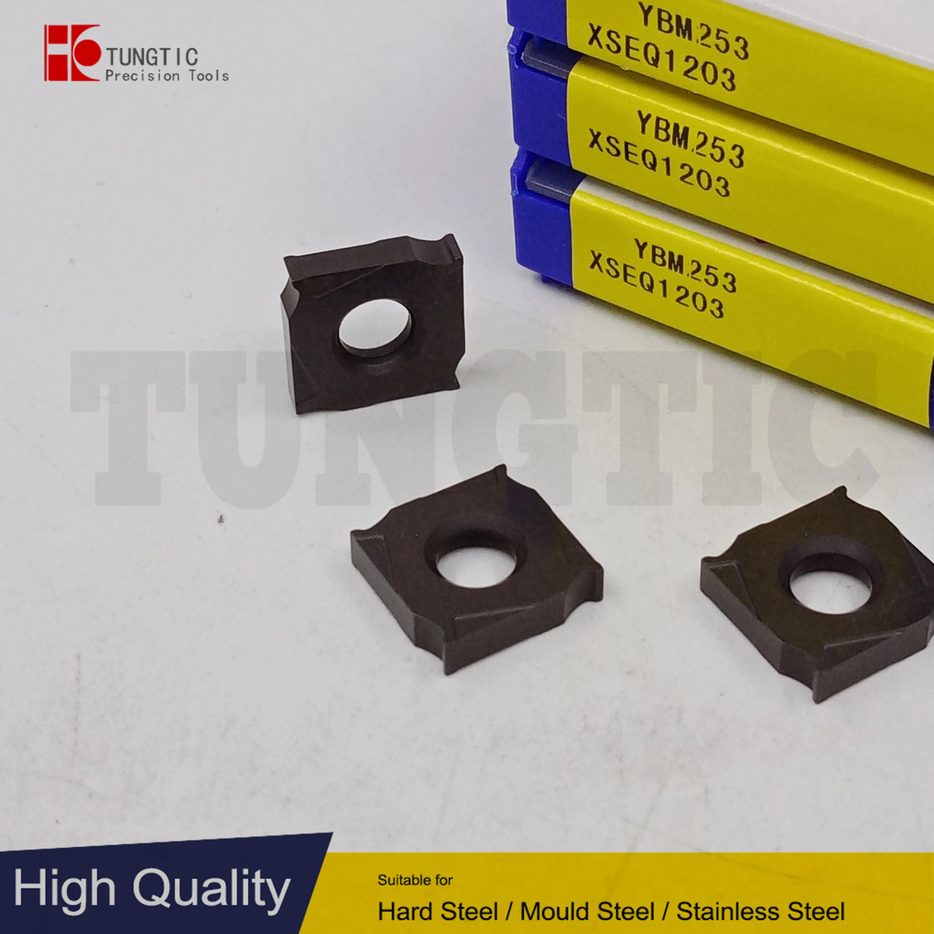 

TUNGTIC XSEQ 1203 XSEQ1203 Milling Inserts Carbide Cutter For Cast Iron