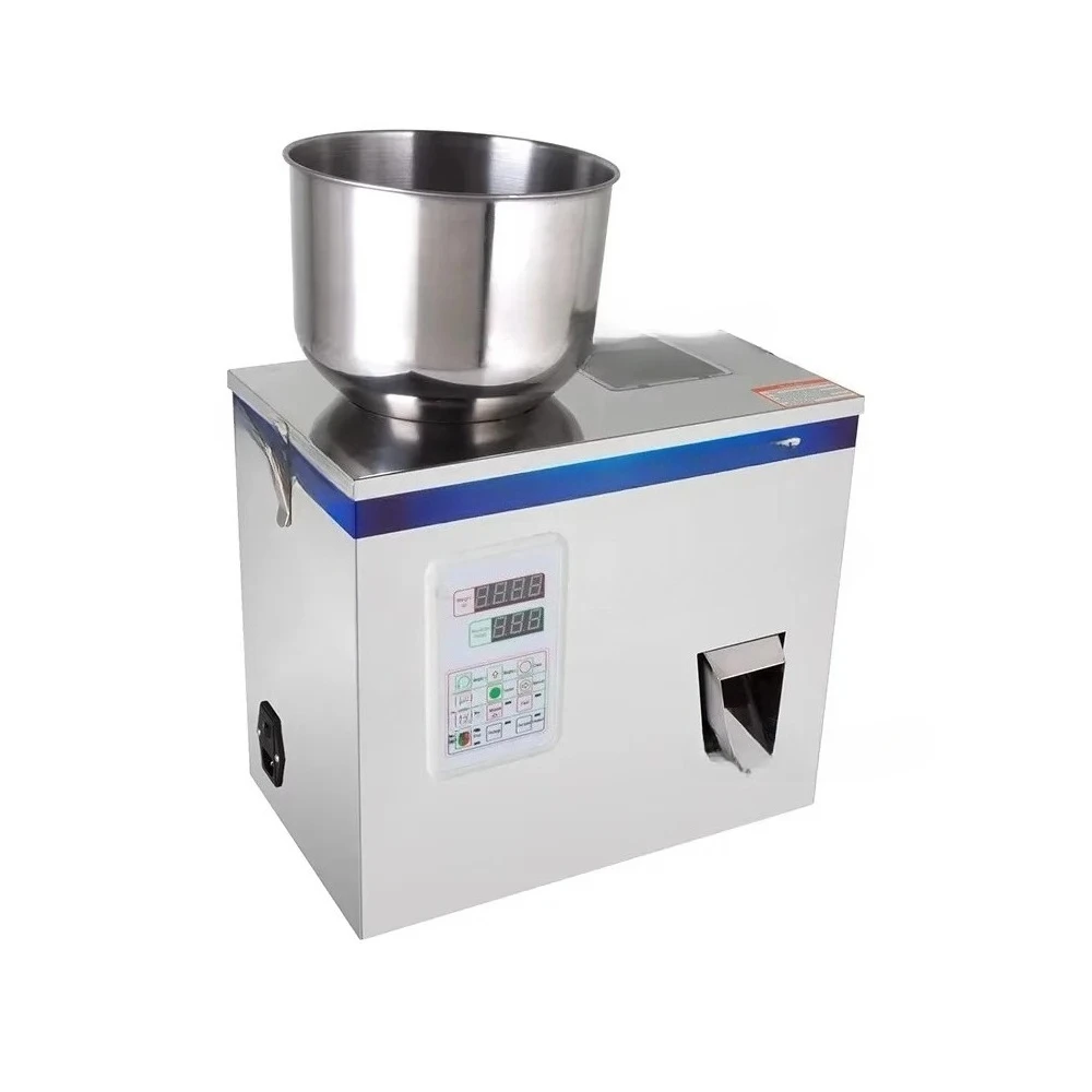 Small Intelligent 1-100g Dry Powder Granular Sachet Bag Pouch Can Weighing Dosing Filling Machine for Grains Nuts Spice Glitter