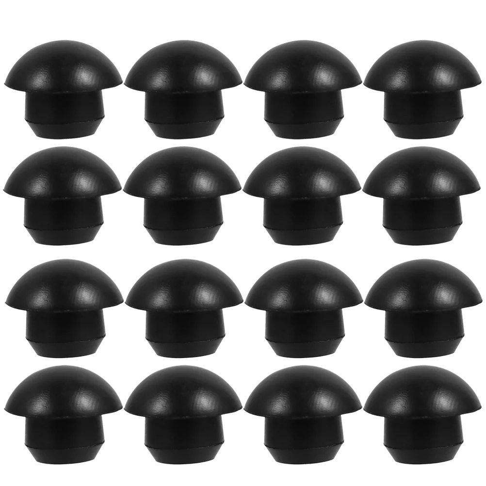 30 Pcs Oil Plug Reservoir Filler Plugs Fall to The Ground Horizontal Rubber Black Floor Bottle