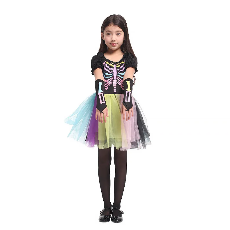 زي تنكري للأطفال لعيد الهالوين، زي مصاص دماء، هيكل عظمي، فارس، للحفلات والعروض، زي زومبي مخيف للذكور والإناث