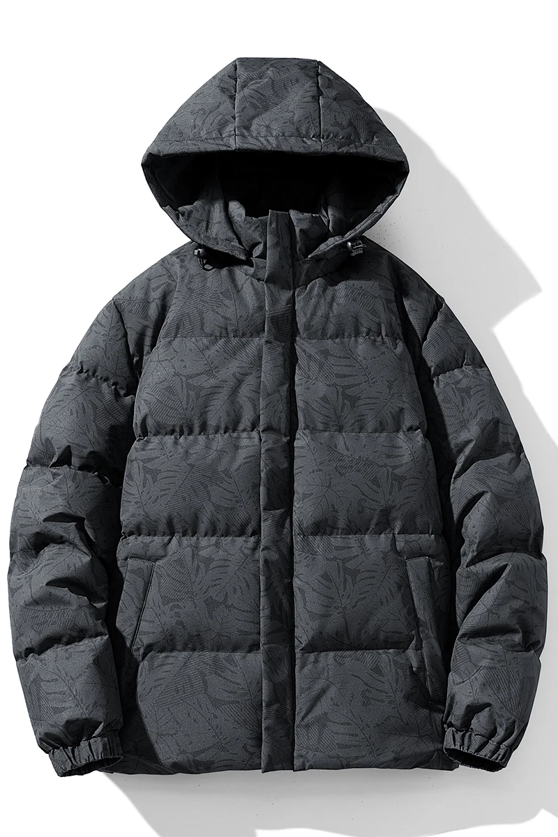 

Бесплатная доставка 2025 зимнее теплое хлопковое стеганое пальто для мужчин и женщин унисекс утолщенная уличная парка куртка с капюшоном повседневное пуховое пальто