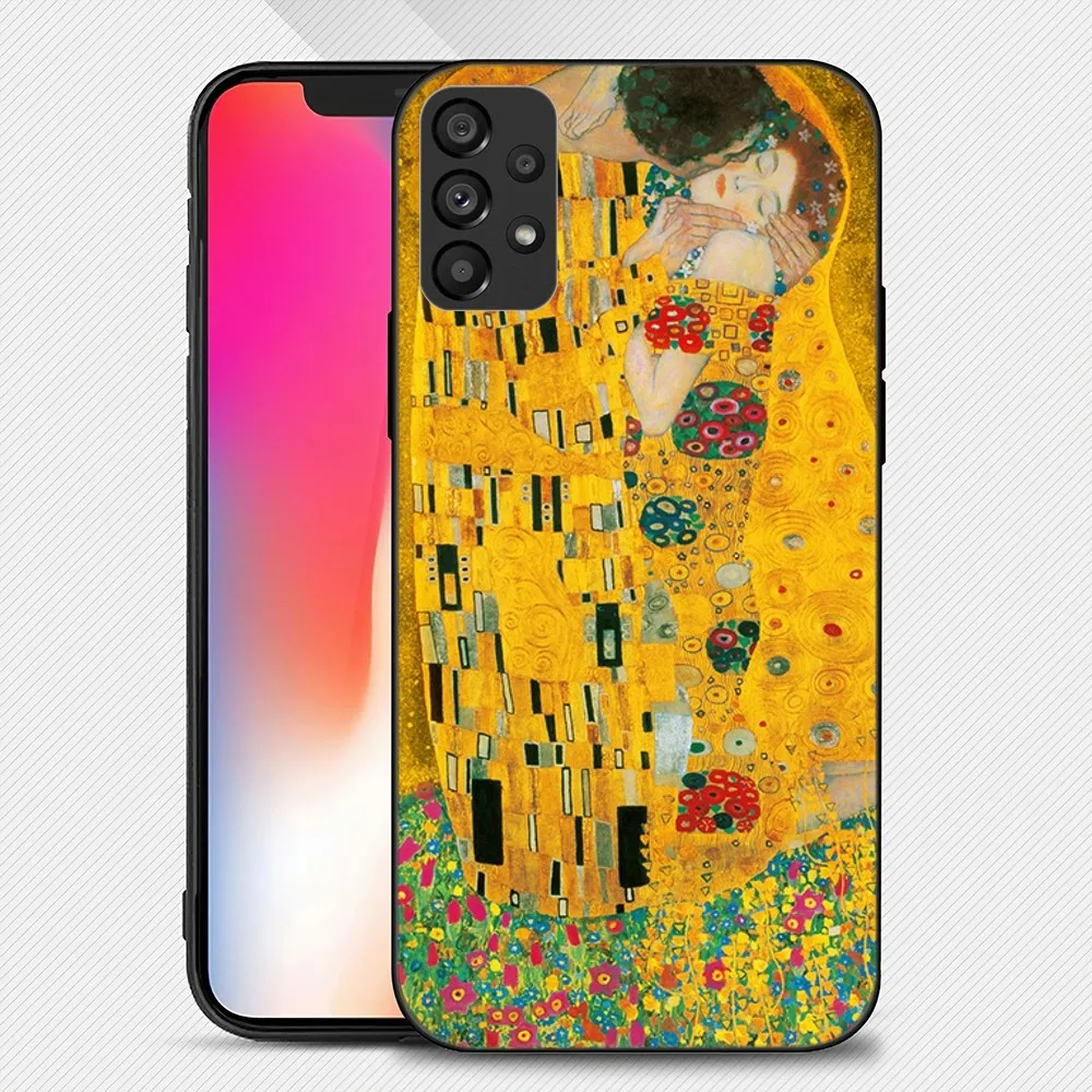 Gustav Klimt  Art Phone Case For Samsung Galaxy S22 S23 Ultra S21 S20 FE Plus Note 20 Soft Cover