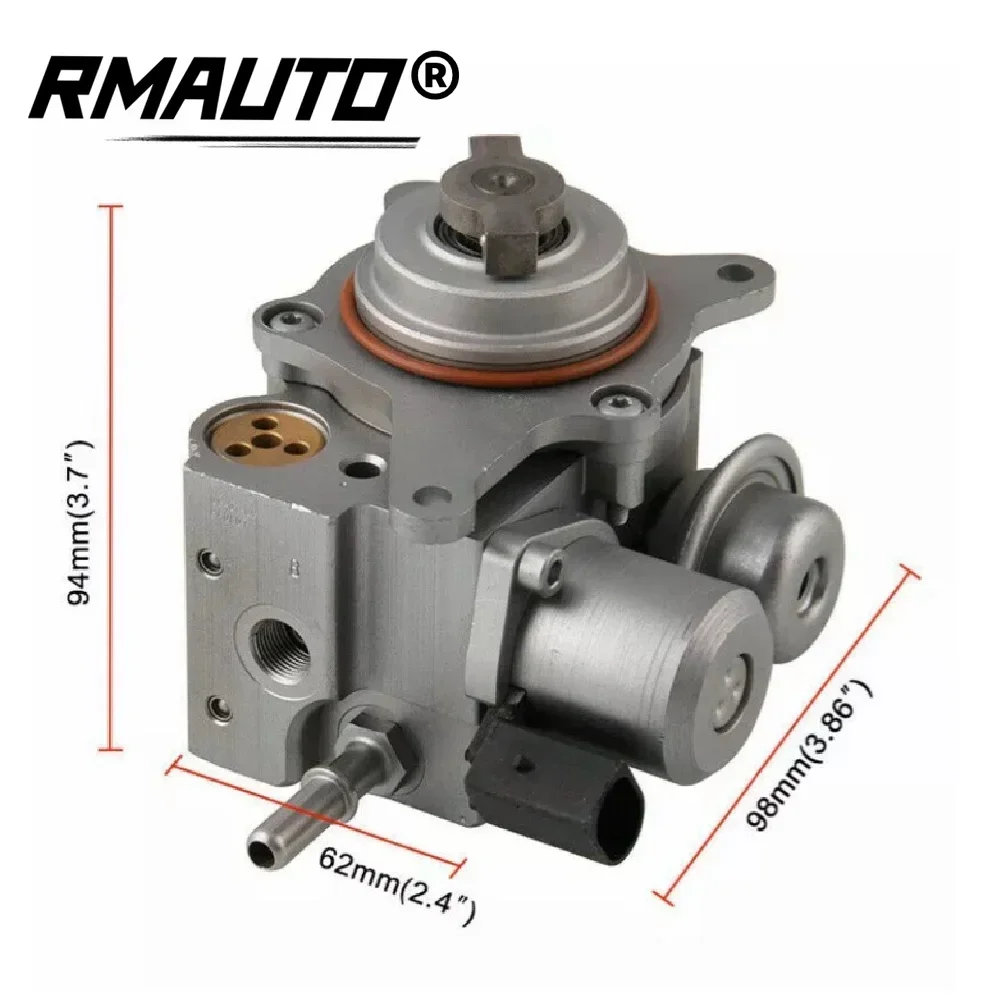 RMAUTO 13517573436 High Pressure Fuel Pump For BMW MINI Cooper R55 R56 R57 R58 R59 1.6T 13537528345 1351757343613517588879