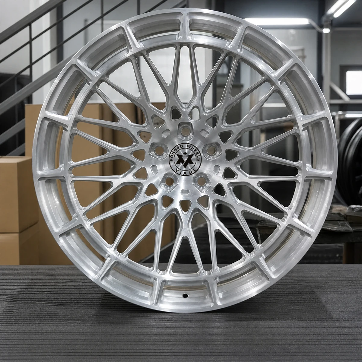 Custom Forged Wheels Multi-Spoke 17-24 Inch Monob brush Alloy  5*112 5*114.3 Fit for BMW G81 M3 Mercedes Audi Porsche