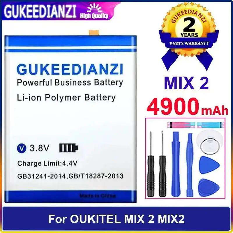 

For Oukitel Mix 2 4900Mah Good Low-Temperature Performance Mobile Phone Battery