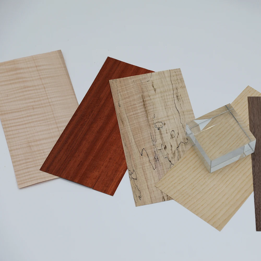 2023 NEW Natural Wood Veneer Sample Package for DIY Wood Craft