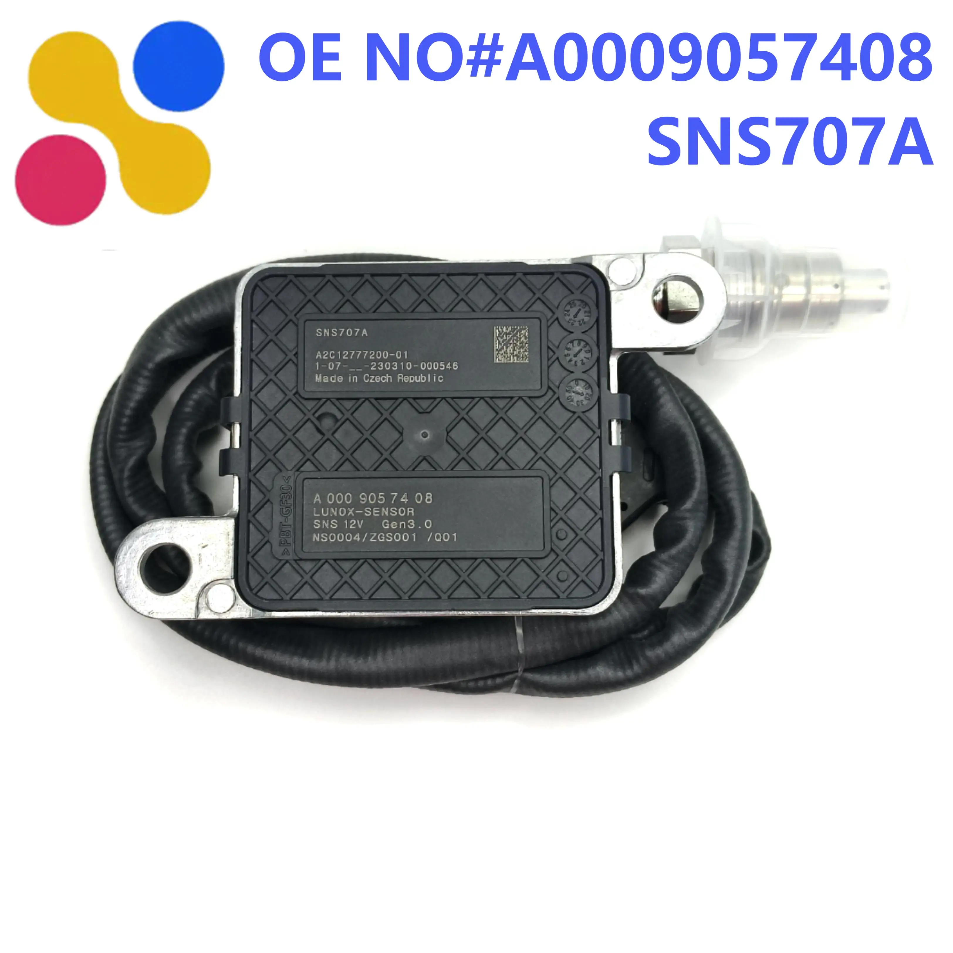 

A0009057408 SNS707A Manufacturer Directly Supply Nox Sensor Nitrogen Oxide Sensor A000 905 74 08 For Mercedes-Benz 12V