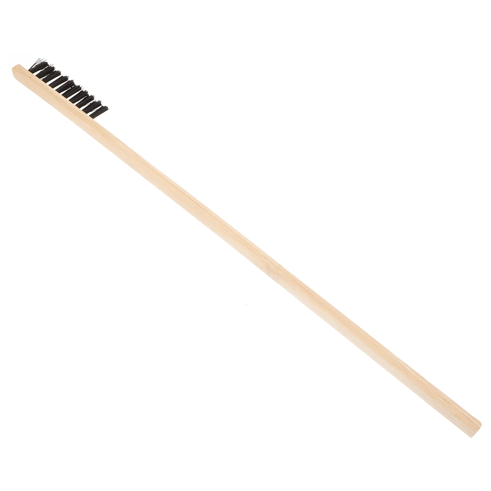 

Bird Cleaning Brush Bamboo Handle Narrow Design Pet Supplies Lightweight Daily Use Stubborn Stains Hard