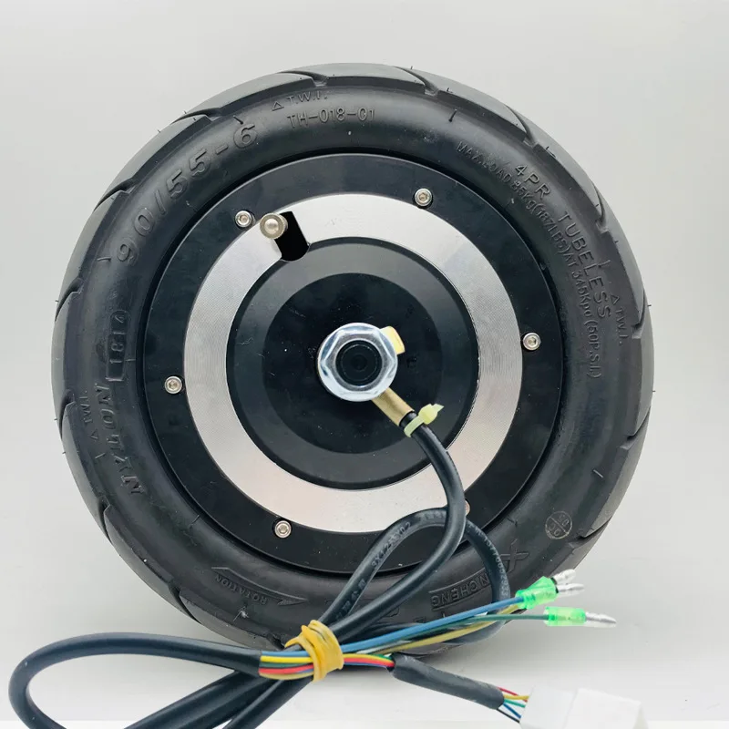 

36 В 500 Вт электрический велосипедный ступичный двигатель, высокопроизводительный мотор-колесо для скутера, 10-дюймовый электронный скутер, детали для преобразования дискового тормоза