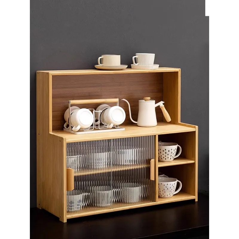 Desktop stoage box, cup storge cabinet, tea set display cabinet, stoge cabinet, water cup stge rack, kitchen tableware cu