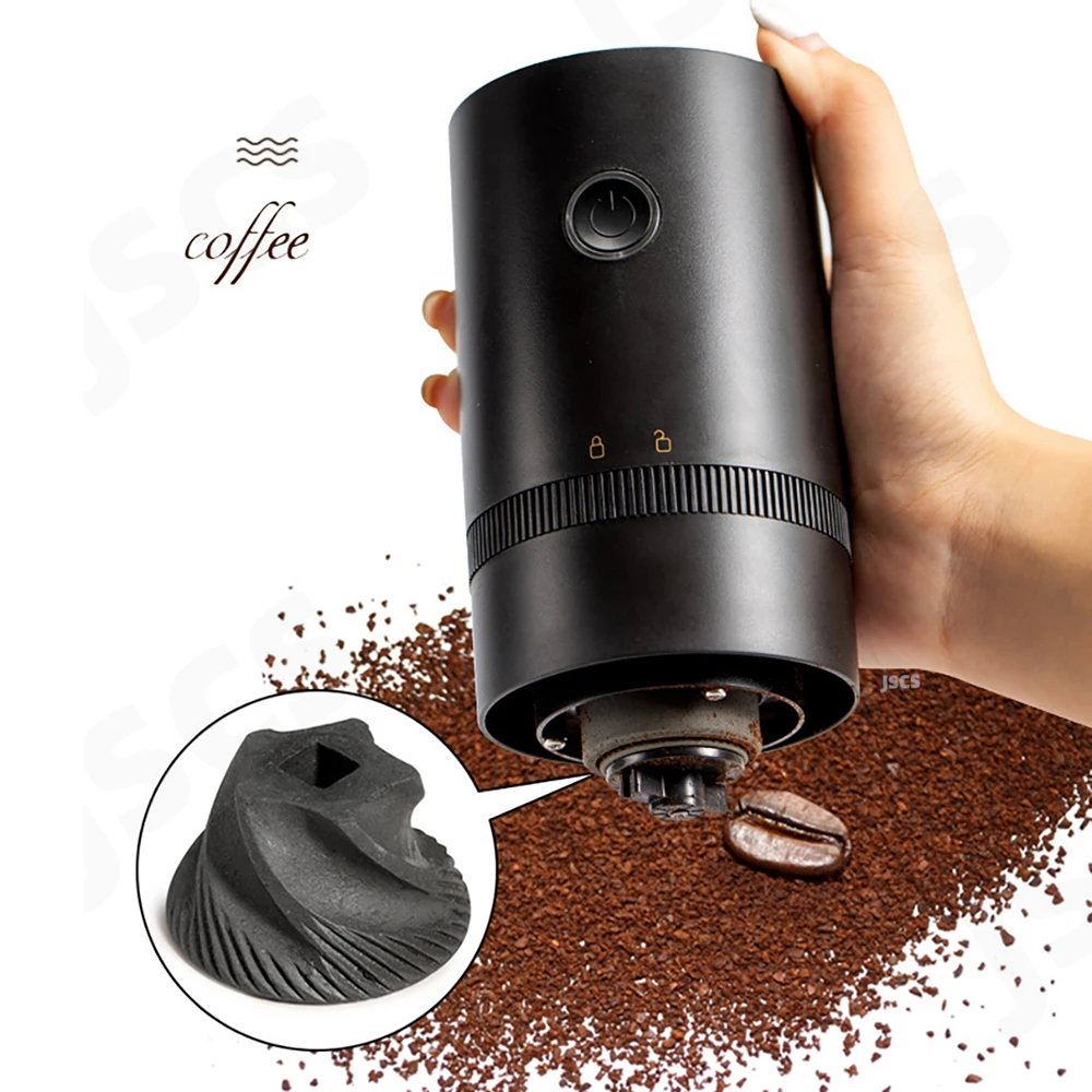 Coffee Grinder Portable Washable Mixer Coffee Bean Grinder Type-C USB High Battery Life Grain Mill Electric Kitchen Chopper Gift