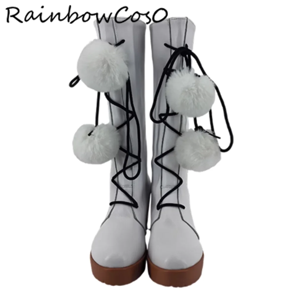 Todo Yurika Aikatsu Aikatsu! Cosplay Schuhe Stiefel Spiel Anime Party Halloween RainbowCos0 W5406