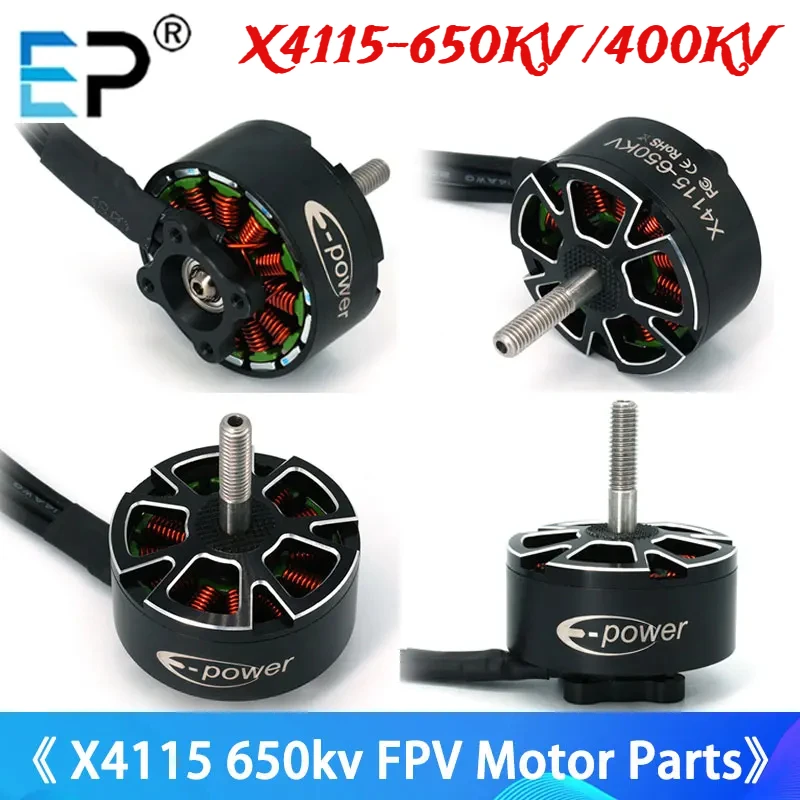 

EP X4115 4115 650KV 400KV Motor Parts For FPV Multirotor Brushless RC Helicopters Airplanes Toy Accessorys