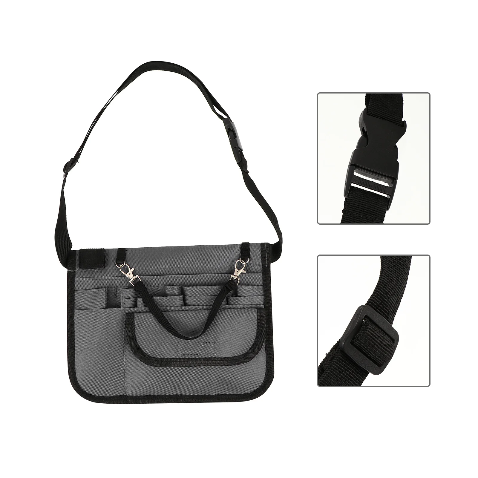 

1Pcs Nurse Waist Pouch Tear Resistant Oxford Cloth Waterproof Medical Utility Bag Multi Compartment Portable Tool Storage
