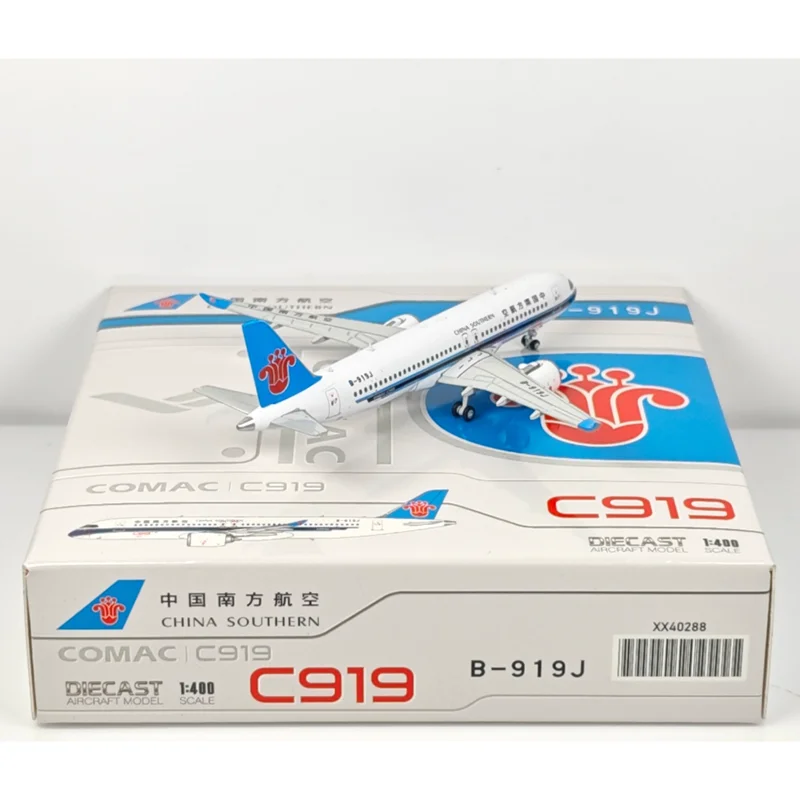 JC Wings 1/400 Schaal China Southern Airlines C919 B-919J Gegoten Legering Vliegtuigen Model Collectible Decoratief Item