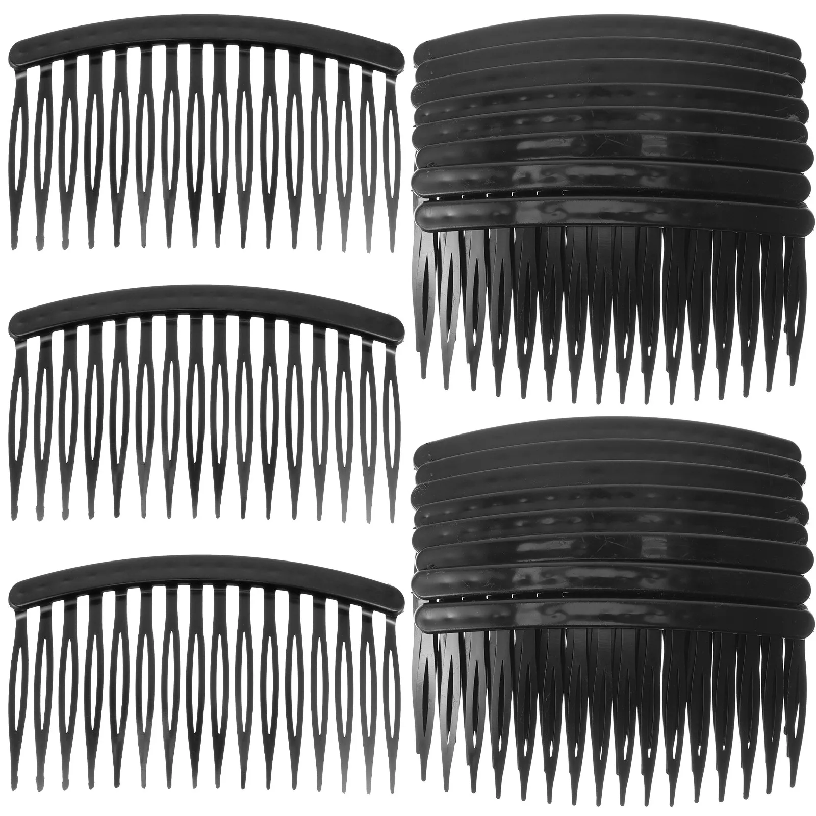 50 pcs Hair Comb Scalp Styling Massage Halloween Christmas New Year Hair Insert Comb Hair Comb Clip Hair Accessory Comb 16-Teeth