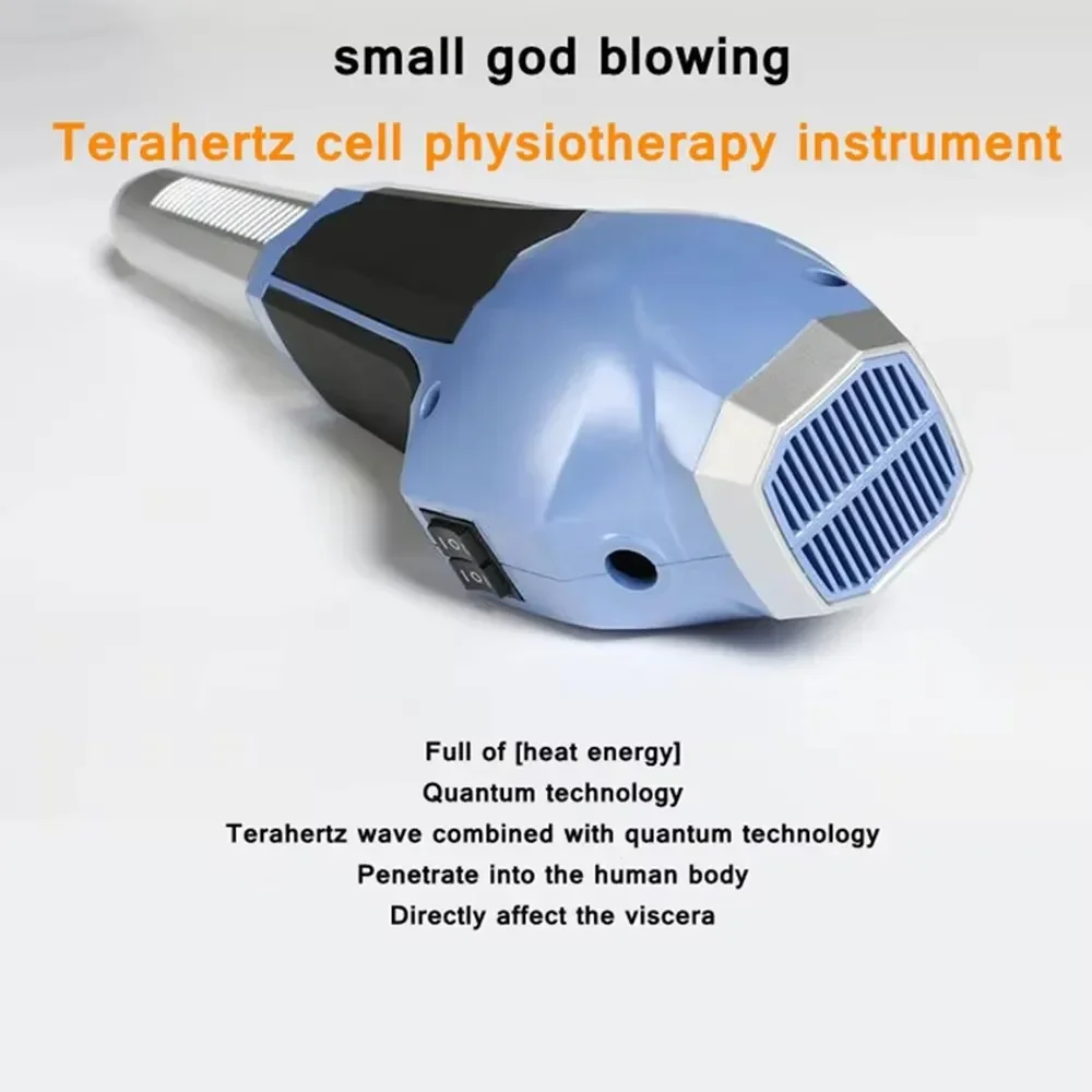 Top Quality Pain Relief Terahertz Therapy Wave Device THz Blower Cell Physiotherapy Hair Dryer Massage Wand