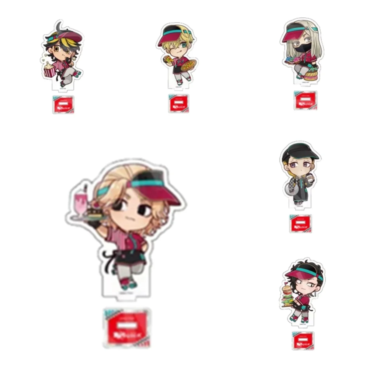 Anime Tokyo Revenger fast food Acrylic 10cm Stand Keychain Decoration Desk Figure Display Fan Gift Goods Birthday Collection