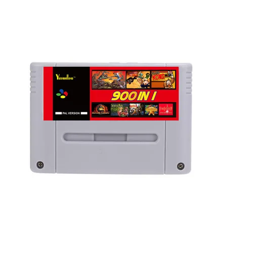 Imagen 1 del producto Tarjeta SFC FLASF de verano 900 en 1 con tarjeta de juego TF de 8GB para consola de juegos Nintendo SNES SFC con tarjeta TF