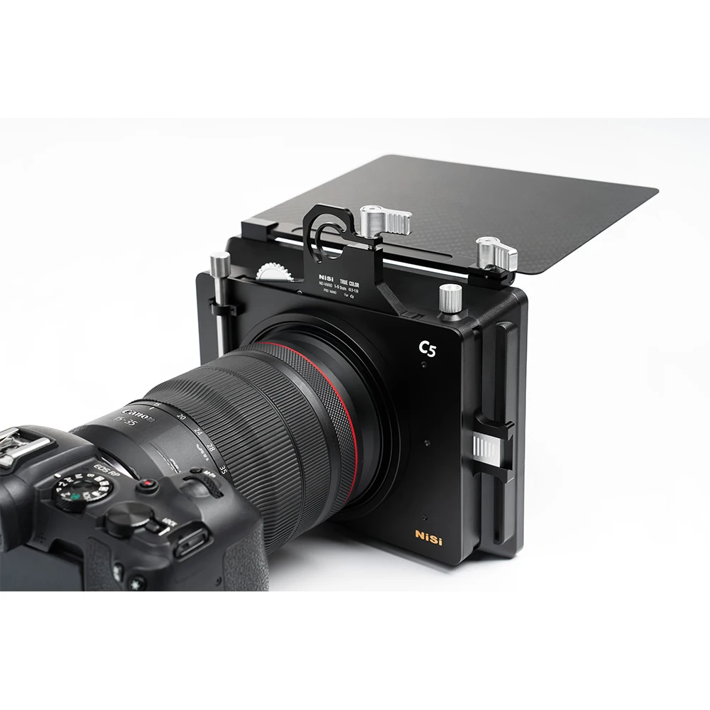 Nisi c5 matte box vnd kit vnd filter rahmen filter ablage und adapter ring für dslr spiegellose kamera fotografie zubehör