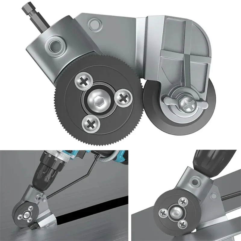 

Suitable for iron steel alloy plastic, portable metal plate cutting accessories, titanium steel electric drill plate cutter