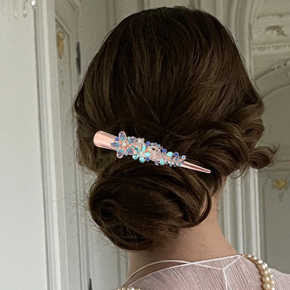 

Crystal Women Styling Alligator Clips Alligator Clip Fine Accessories Duck Bill Hair Clips For Women Thick Hair Barrettes