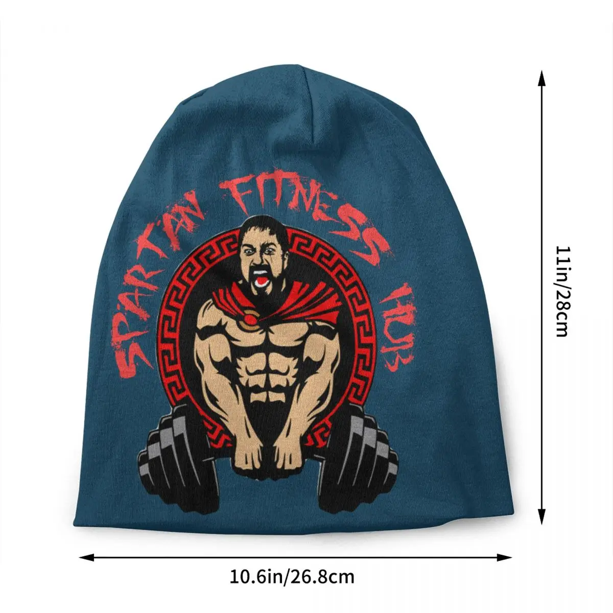 Spartan Gym Skullies Beanies Caps For Men Women Unisex Winter Warm Knitting Hat Adult Bodybuilding Fitness Muscle Bonnet Hats