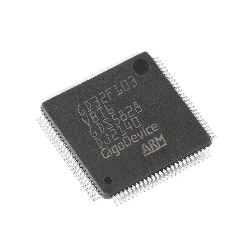 

5PCS NEW Original Integrated Circuits GD32F103 GD32F103VBT6 LQFP-100 ICs MCU Microcontroller
