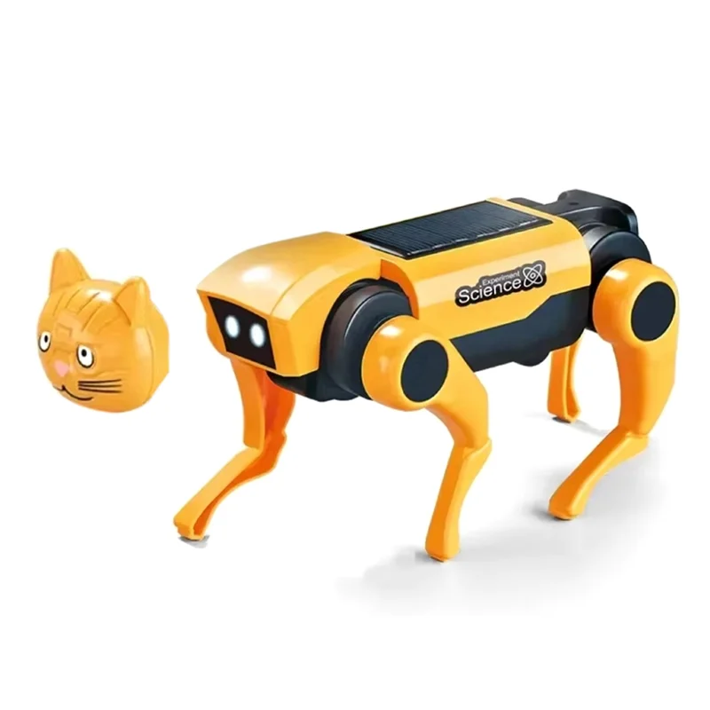 

AS96-Robot Solar Electric Mechanical Smart Dog Children's Educational Assembly Smart Robot Gift