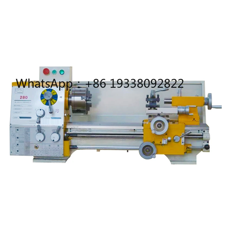 2026-JY280VF Torno de Banco Universal, Microtorno, Mini Torno, Máquina de Torno Pequeño para Metal