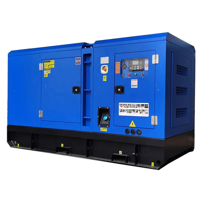 100KVA Silent Diesel Generator Set 80KW Three-Phase 380/220V Model for Factory Use ATS Automatic Startup Power
