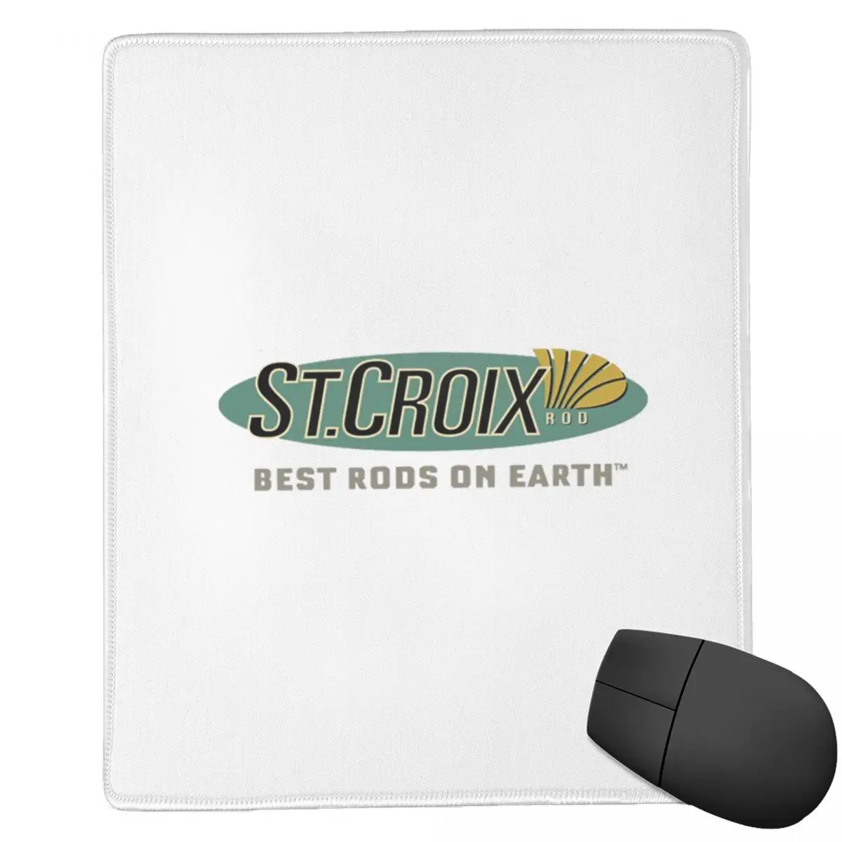 

New St Croix Rods Fishing American7x9 in 22x18 cm Mouse Pad Computer Keyboard Mouse Mat Gamer PC Laptop Desk Mat