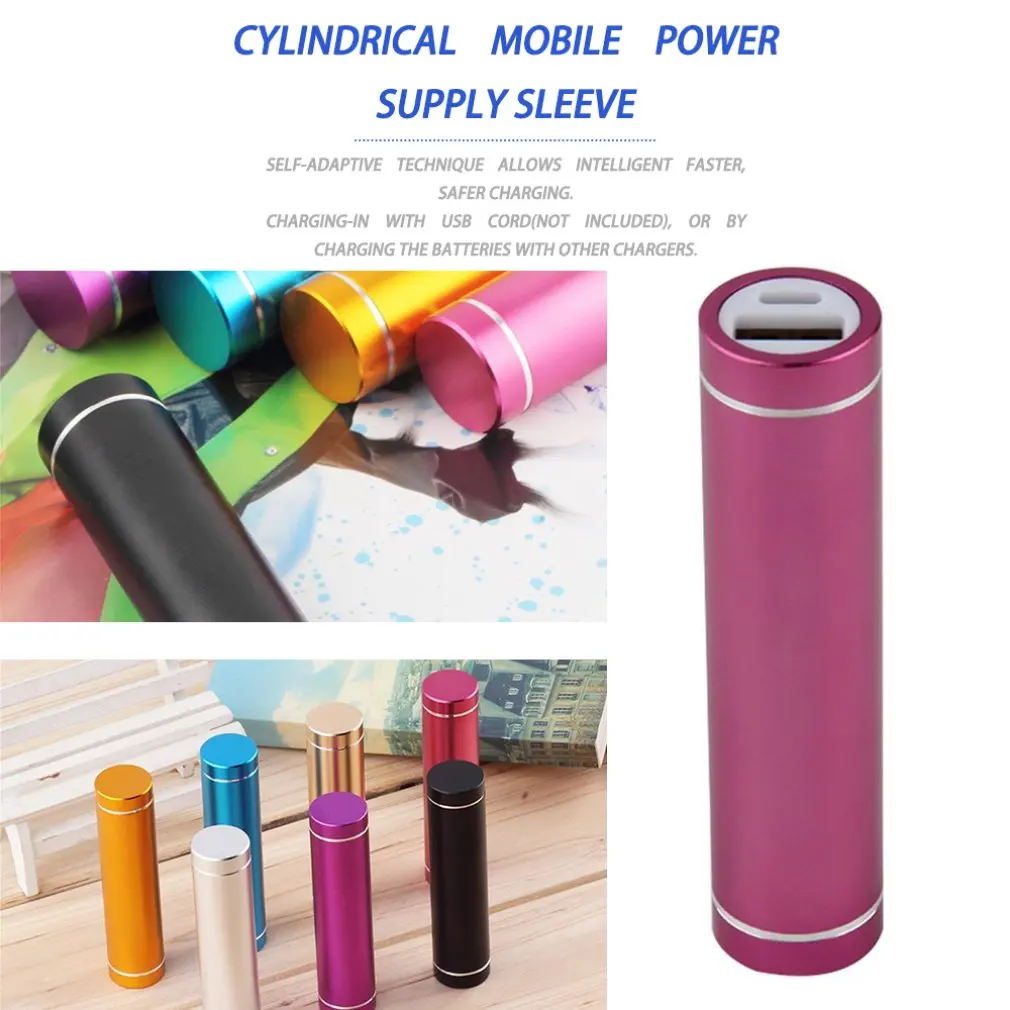 New Power Banks Box 18650 Li-ion Battery Charger Blank Shell Cell Phone Tablet Electronics External USB Batteries Chargers Case